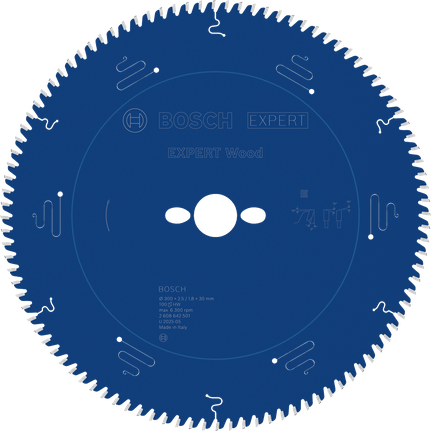 BoschExpert Wood 圆锯片，用于精确切割木材。